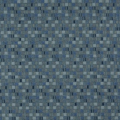 Charlotte Fabrics 5261 Denim Blue Upholstery Woven  Blend Fire Rated Fabric