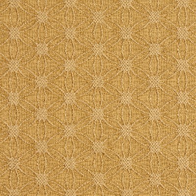 Charlotte Fabrics 5533 Gold/Charm Yellow Upholstery cotton  Blend Fire Rated Fabric