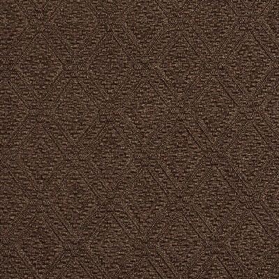 Charlotte Fabrics 5570 Cocoa/Prism Brown Upholstery cotton  Blend Fire Rated Fabric