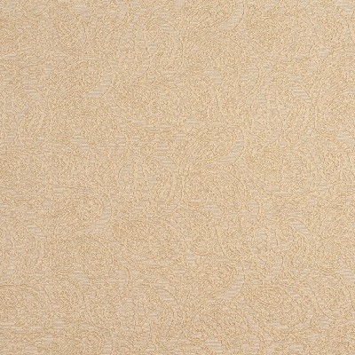Charlotte Fabrics 5580 Natural/Paisley Beige Upholstery cotton  Blend Fire Rated Fabric