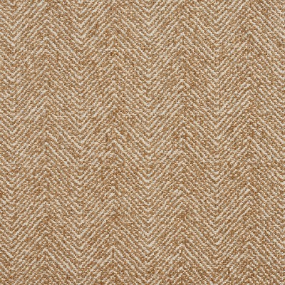 Charlotte Fabrics 5735 Camel Brown Woven  Blend Fire Rated Fabric Heavy Duty CA 117 Zig Zag 