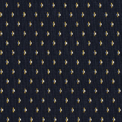 Charlotte Fabrics 5839 Cobalt Dot Blue Polyester  Blend Fire Rated Fabric High Wear Commercial Upholstery CA 117 