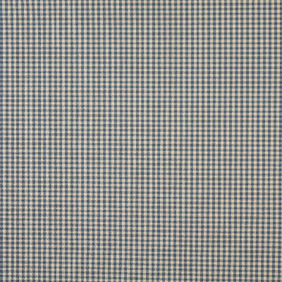Charlotte Fabrics 6447 Wedgewood Blue Upholstery Acrylic  Blend Fire Rated Fabric Small Check Check 
