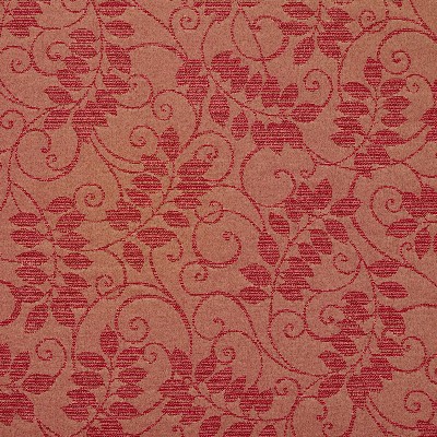 Charlotte Fabrics 6630 Ruby/Vine Red Upholstery Woven  Blend Fire Rated Fabric