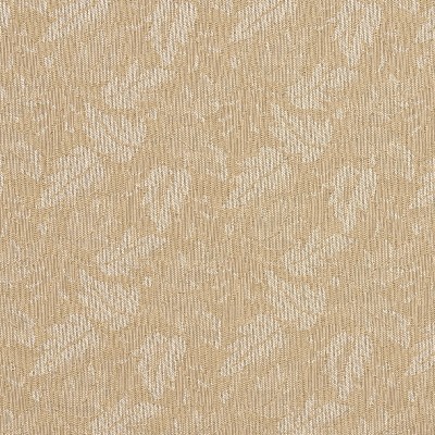 Charlotte Fabrics 6710 Sand/Leaf Beige Upholstery polyester  Blend Fire Rated Fabric