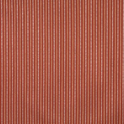 Charlotte Fabrics 6753 Spice/Stripe White Upholstery polyester  Blend Fire Rated Fabric