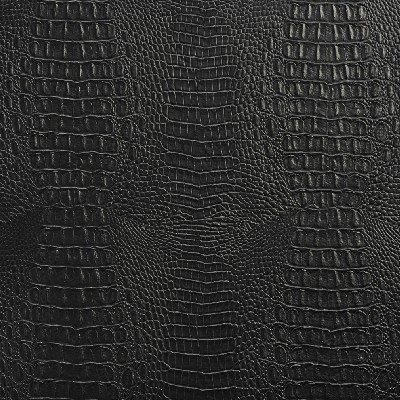 Charlotte Fabrics 7283 Ebony Black Oz.  Blend Fire Rated Fabric Animal Print High Wear Commercial Upholstery CA 117 