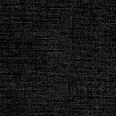 Charlotte Fabrics 8455 Onyx Black Multipurpose Woven  Blend Fire Rated Fabric Solid Color Chenille Crypton Texture Solid High Wear Commercial Upholstery CA 117 