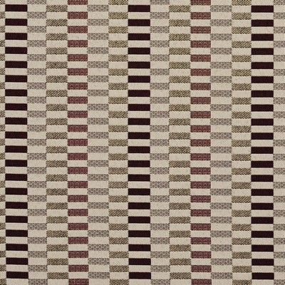 Charlotte Fabrics 8529 Wine/Shift Purple Upholstery Woven  Blend Fire Rated Fabric Geometric High Wear Commercial Upholstery CA 117 Geometric 