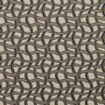 Charlotte Fabrics 8542 Royal/Maze Upholstery Woven  Blend Fire Rated Fabric High Wear Commercial Upholstery CA 117 Geometric 