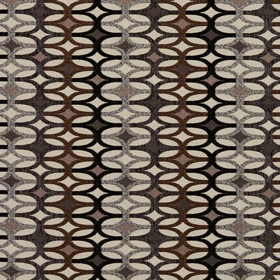 Charlotte Fabrics 8550 Bronze/Interlock Gold Upholstery Woven  Blend Fire Rated Fabric High Wear Commercial Upholstery CA 117 Geometric 