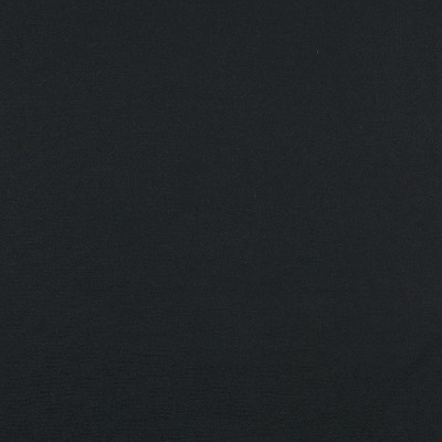 Charlotte Fabrics 9441 Ebony Black Upholstery cotton  Blend Fire Rated Fabric Solid Color Denim 