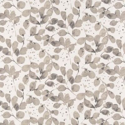 Charlotte Fabrics CB600 229 Shades of Urban Grey CB600-229 Gray Multipurpose Cotton Cotton Fire Rated Fabric High Performance CA 117  NFPA 260  Leaves and Trees  Fabric