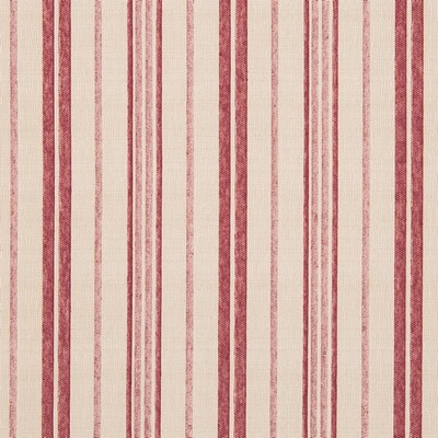 Charlotte Fabrics CB700-284 Red Upholstery Polyester  Blend Fire Rated Fabric High Performance CA 117 NFPA 260 Striped Woven 