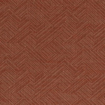 Charlotte Fabrics CB700 464 Orange Upholstery Polyester Fire Rated Fabric Geometric Heavy Duty CA 117 NFPA 260 