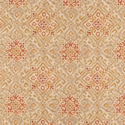 Charlotte Fabrics CB800-276 Yellow Multipurpose Linen  Blend Fire Rated Fabric Geometric Heavy Duty CA 117 NFPA 260 Printed Linen Ethnic and Global 