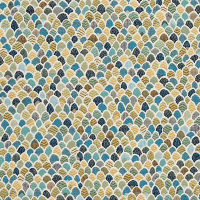 Charlotte Fabrics CB800-84 Blue Multipurpose Polyester  Blend Fire Rated Fabric Abstract Heavy Duty CA 117 Damask Jacquard 
