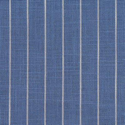 Charlotte Fabrics D109 Wedgewood Pinstripe Blue Multipurpose Woven  Blend Fire Rated Fabric High Wear Commercial Upholstery CA 117 Small Striped Striped Woven 