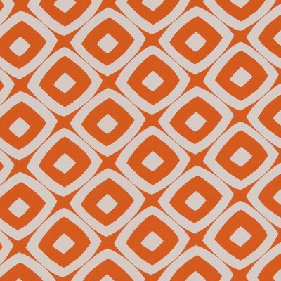 Charlotte Fabrics D1457 Tangerine Mayan Orange Upholstery Woven  Blend Fire Rated Fabric High Wear Commercial Upholstery CA 117 NFPA 260 Fun Print Outdoor Geometric 
