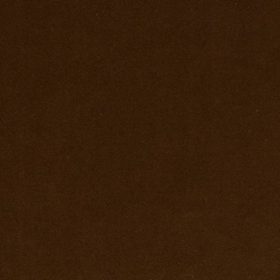 Charlotte Fabrics D1496 Pecan Brown Multipurpose Polyester Fire Rated Fabric High Wear Commercial Upholstery CA 117 NFPA 260 Solid Velvet 
