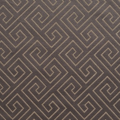 Charlotte Fabrics D177 Pewter Greek Key Silver Multipurpose Woven  Blend Fire Rated Fabric Geometric High Wear Commercial Upholstery CA 117 Damask Jacquard 