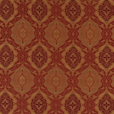 Charlotte Fabrics D1832 Sienna Antoinette Orange Multipurpose Woven  Blend Fire Rated Fabric High Wear Commercial Upholstery CA 117 NFPA 260 Damask Jacquard 