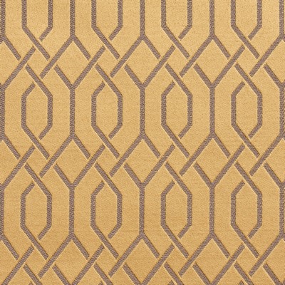 Charlotte Fabrics D186 Gold Lattice Gold Multipurpose Woven  Blend Fire Rated Fabric Geometric High Wear Commercial Upholstery CA 117 Damask Jacquard Lattice and Fretwork 