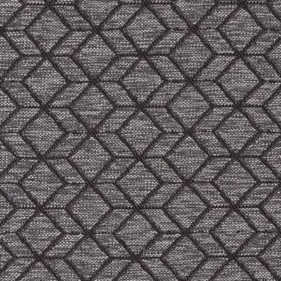 Charlotte Fabrics D1893 Slate Geo Grey Upholstery Woven  Blend Fire Rated Fabric Geometric Contemporary Diamond High Wear Commercial Upholstery CA 117 NFPA 260 