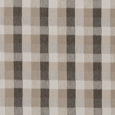 Charlotte Fabrics D1976 Pebble Grey Upholstery Woven  Blend Fire Rated Fabric Check Heavy Duty CA 117 NFPA 260 Damask Jacquard Plaid  and Tartan 