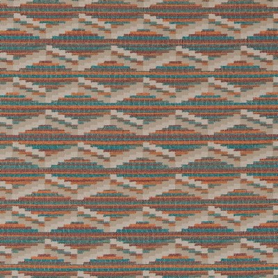 Charlotte Fabrics D2023 Navajo Orange Upholstery Woven  Blend Fire Rated Fabric High Performance CA 117 NFPA 260 