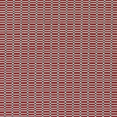 Charlotte Fabrics D2162 Ruby Stack Red Upholstery Woven  Blend Fire Rated Fabric High Wear Commercial Upholstery CA 117 NFPA 260 Damask Jacquard Geometric 