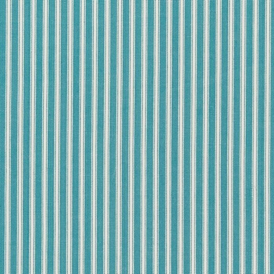 Charlotte Fabrics D2368 Robins Egg Blue Multipurpose Cotton Fire Rated Fabric High Performance CA 117 NFPA 260 Ticking Stripe Striped 