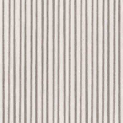 Charlotte Fabrics D2376 Pewter Silver Multipurpose Cotton Fire Rated Fabric High Performance CA 117 NFPA 260 Striped Ticking Stripe 