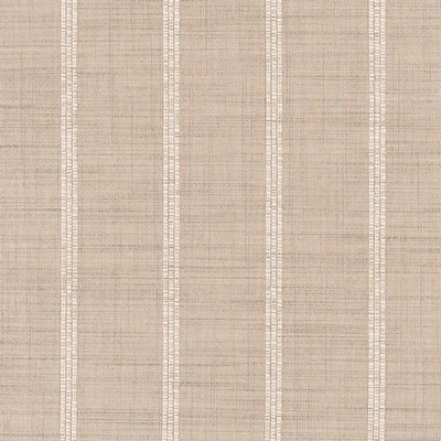 Charlotte Fabrics D2406 Natural Beige Multipurpose Polyester  Blend Fire Rated Fabric High Performance CA 117 NFPA 260 Damask Jacquard Striped 