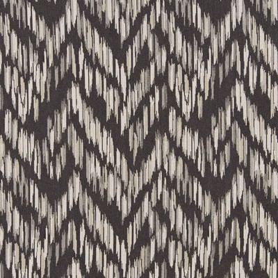 Charlotte Fabrics D2452 Charcoal Grey Upholstery Polyester  Blend Fire Rated Fabric Geometric High Wear Commercial Upholstery CA 117 NFPA 260 Damask Jacquard 