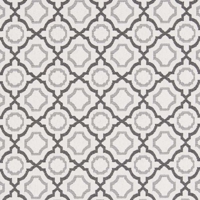 Charlotte Fabrics D2563 Fossil Gray Upholstery Polypropylene Fire Rated Fabric Geometric High Performance CA 117 NFPA 260 