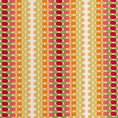 Charlotte Fabrics D2763 Citrus Orange Multipurpose Spun  Blend Fire Rated Fabric High Performance CA 117 NFPA 260 Stripes and Plaids Outdoor Striped and Polka Dot 