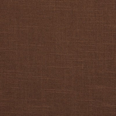 Charlotte Fabrics D288 Chocolate Brown Multipurpose Linen  Blend Fire Rated Fabric Heavy Duty CA 117 