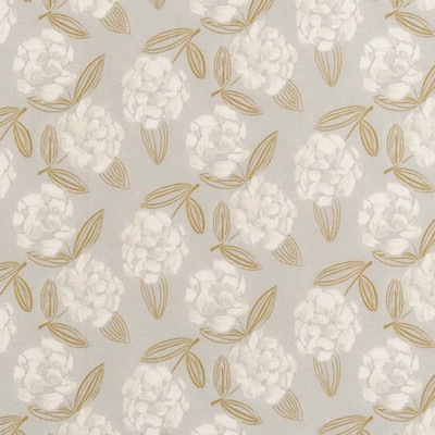 Charlotte Fabrics D2907 Magnolia Yellow Multipurpose Polyester Fire Rated Fabric Patterned Crypton High Performance CA 117 NFPA 260 Medium Print Floral 