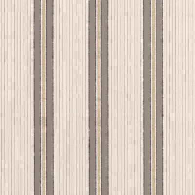 Charlotte Fabrics D2923 Stone Grey Multipurpose Polyester Fire Rated Fabric Patterned Crypton High Performance CA 117 NFPA 260 Striped 