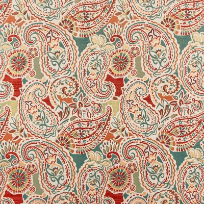 Charlotte Fabrics D3031 Capri Cityscapes II D3031 Blue Upholstery Polyester Polyester Fire Rated Fabric Heavy Duty CA 117  NFPA 260  Classic Paisley  Fabric