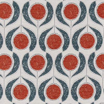 Charlotte Fabrics D3066 Papaya Cityscapes II D3066 Orange Upholstery Polyester  Blend Fire Rated Fabric Geometric  High Performance CA 117  NFPA 260  Fabric