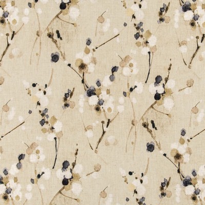 Charlotte Fabrics D3319 Beige Linen Prints D3319 Beige Multipurpose Polyester  Blend Fire Rated Fabric Geometric  High Wear Commercial Upholstery CA 117  NFPA 260  Leaves and Trees  Fabric