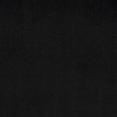 Charlotte Fabrics D601 Jet Black Multipurpose Woven  Blend Fire Rated Fabric Solid Color Chenille High Wear Commercial Upholstery CA 117 