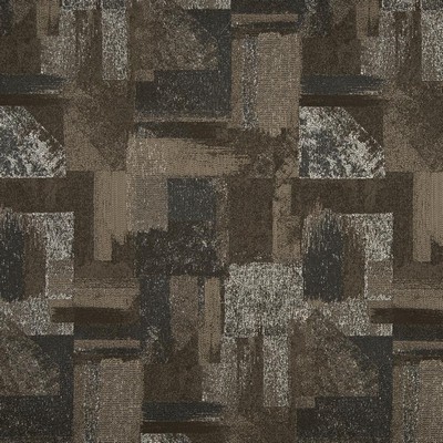 Charlotte Fabrics D838 Denali/Mineral Grey Multipurpose Woven  Blend Fire Rated Fabric Geometric Heavy Duty CA 117 NFPA 260 Woven Navajo Print 