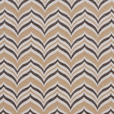 Charlotte Fabrics I9000-30 Brown Multipurpose Solution  Blend Fire Rated Fabric High Wear Commercial Upholstery CA 117 NFPA 260 Damask Jacquard Fun Print Outdoor Zig Zag 