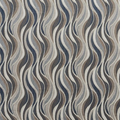 Charlotte Fabrics R240 Niagara Sky Blue Upholstery Woven  Blend Fire Rated Fabric Geometric High Wear Commercial Upholstery CA 117 Damask Jacquard Wavy Striped 