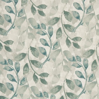 Charlotte Fabrics R270 Mineral Leaf Grey Multipurpose Polyester  Blend Fire Rated Fabric High Wear Commercial Upholstery CA 117 NFPA 260 Tropical Leaves and Trees 