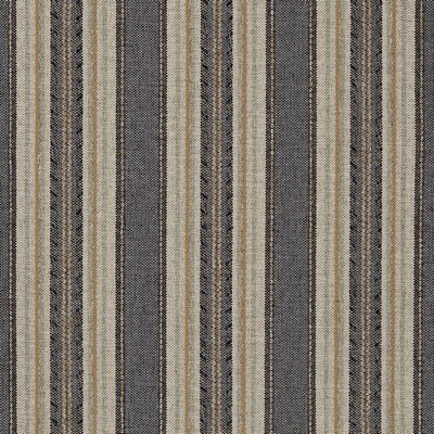 Charlotte Fabrics R431 Denim Stripe Blue Upholstery Woven  Blend Fire Rated Fabric High Performance CA 117 NFPA 260 Damask Jacquard Striped 