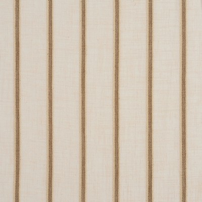 Charlotte Fabrics SH83 Oatmeal Beige Drapery Polyester Fire Rated Fabric CA 117 NFPA 260 Checks and Striped Sheer Extra Wide Sheer 